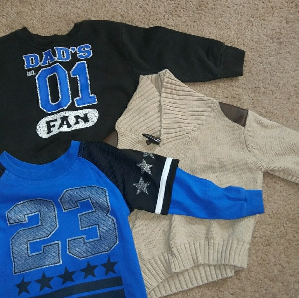 Boys Sweaters sold separately